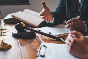 lawyers give advice about judgment