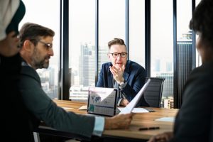 business people in a meeting